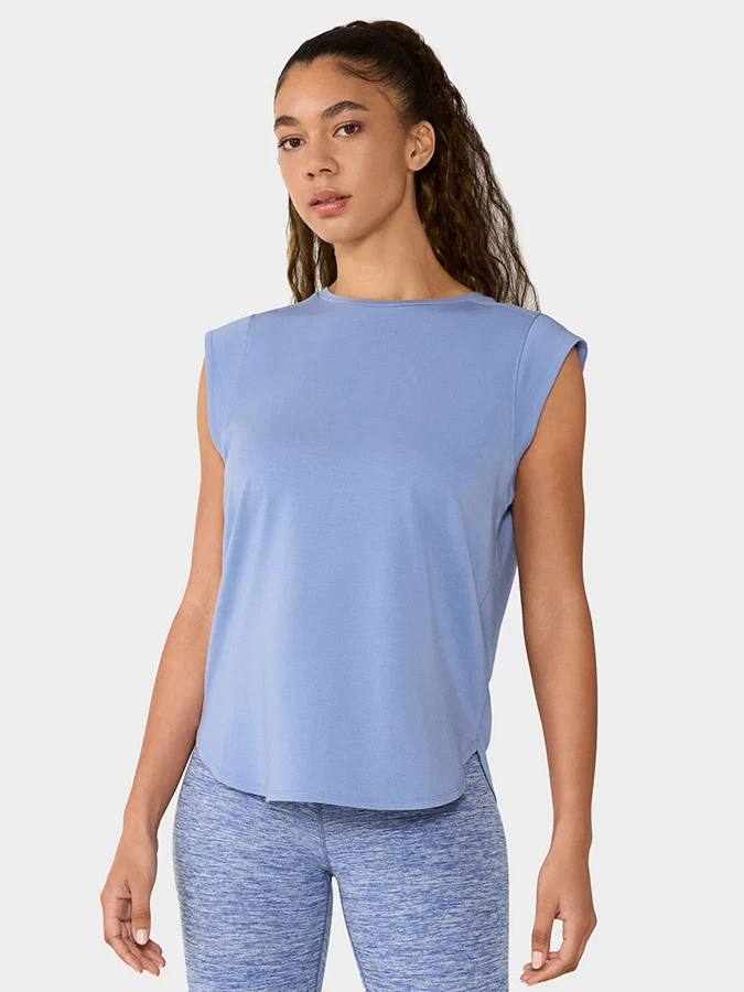 Tavi Cap Sleeve Crewneck T-Shirt